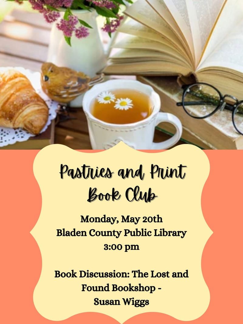 Pastries & Print Book Club
