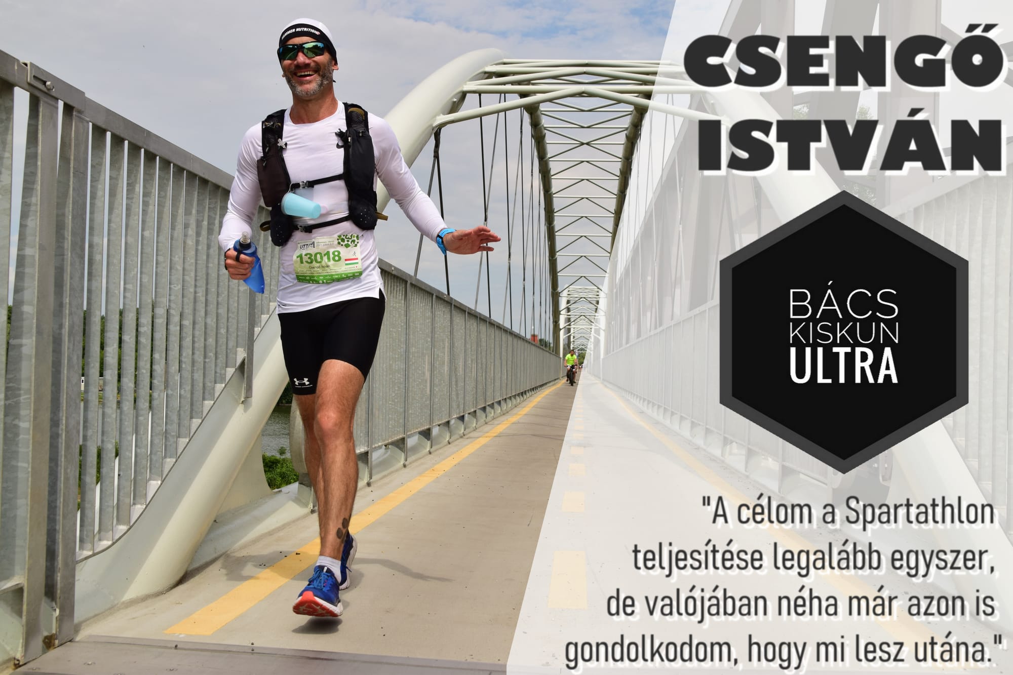 A célom a Spartathlon teljesítése legalább egyszer, de valójában néha már azon is gondolkodom, hogy mi lesz utána