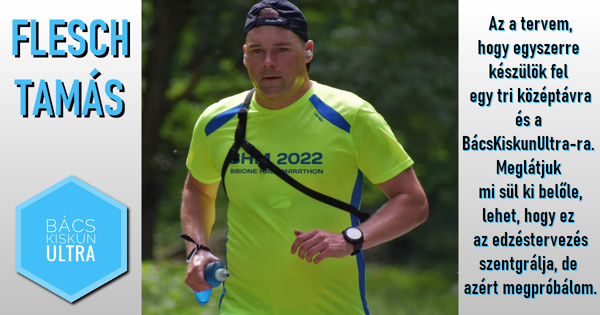 Flesch Tamás 50 kilométer és a triatlon középtáv