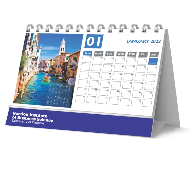 Desk Tent Calendar - KUDOS