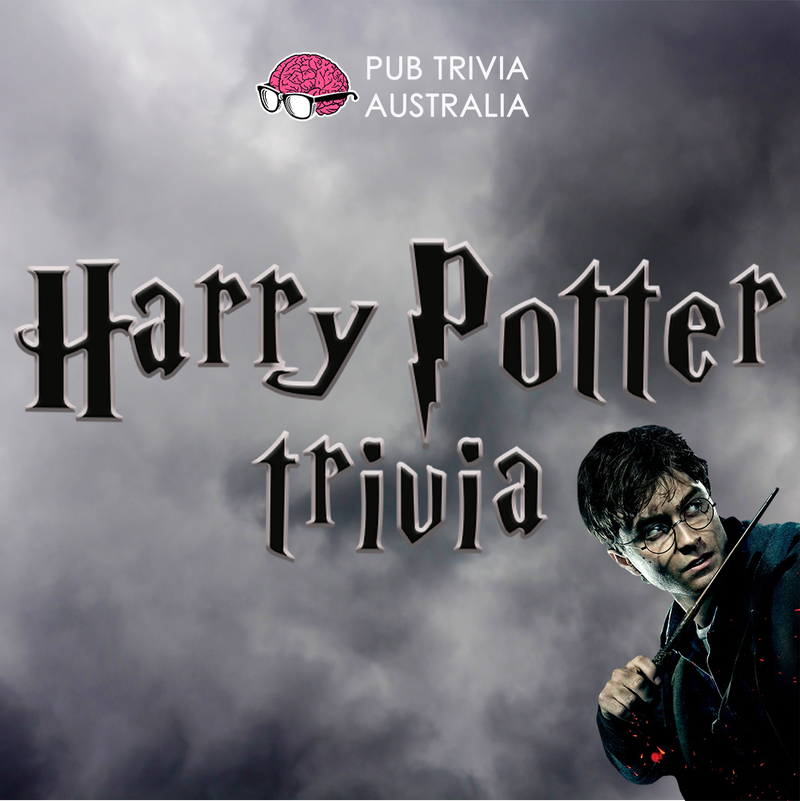 Harry Potter themed BIG SCREEN trivia game