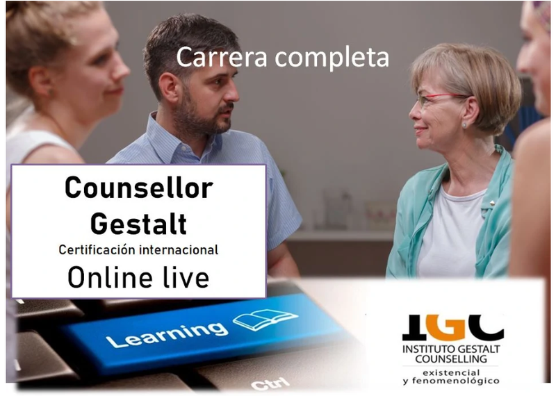 Counselor Gestalt modalidad online live