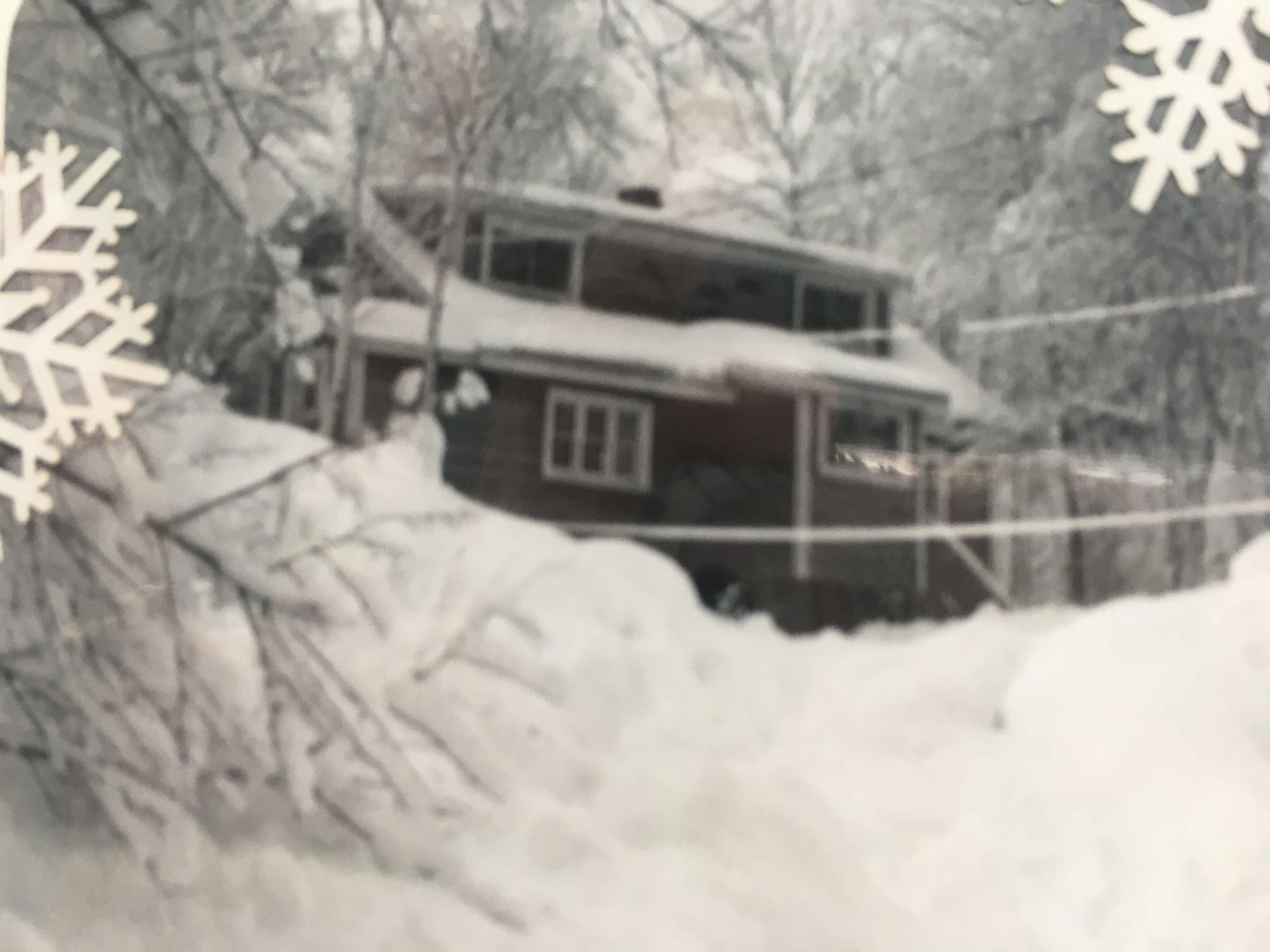 The Harris Home on Birch Hill, mid 1960s