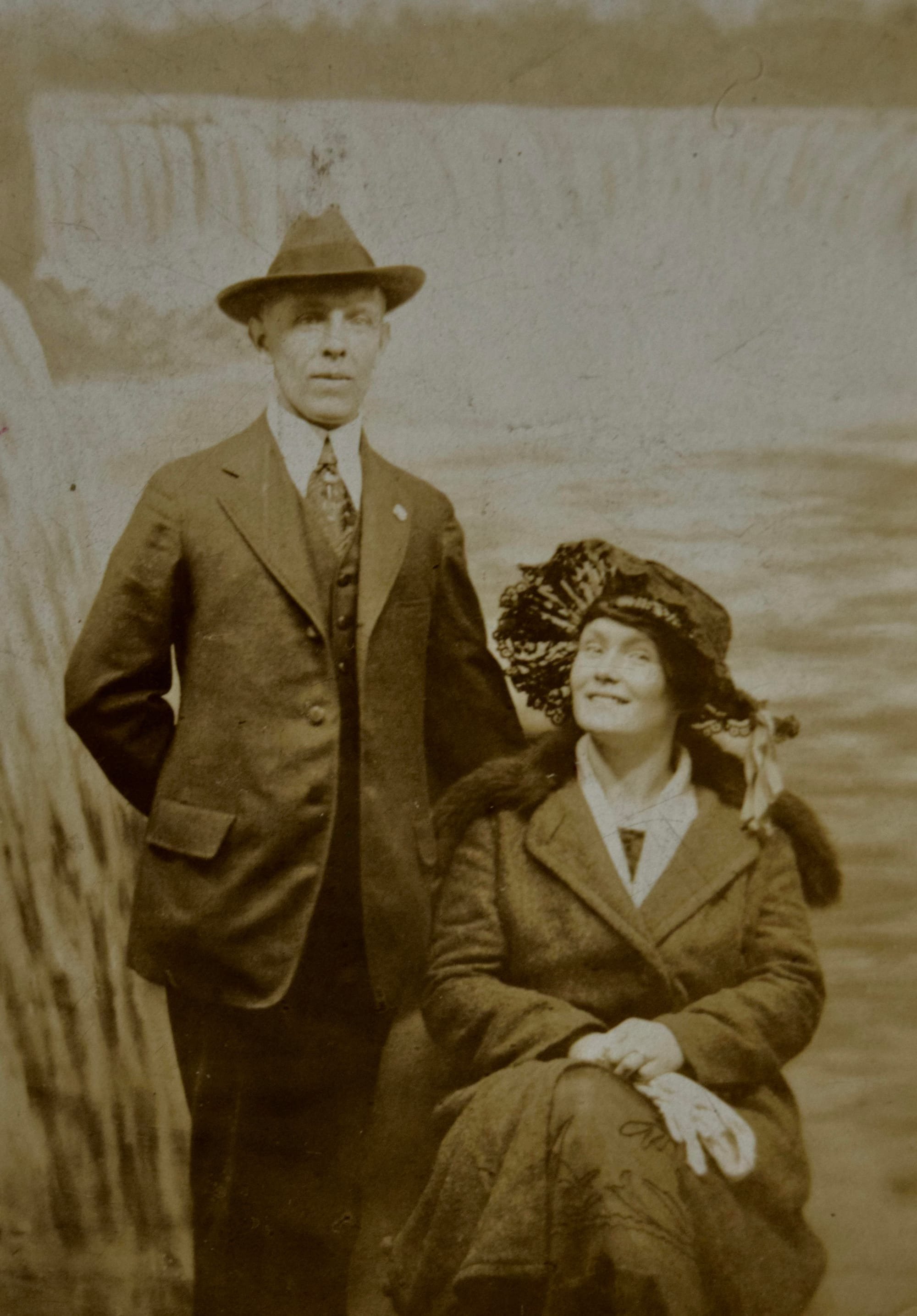 Charles Bertram Harris and Magaurite Reid Harris, 1921