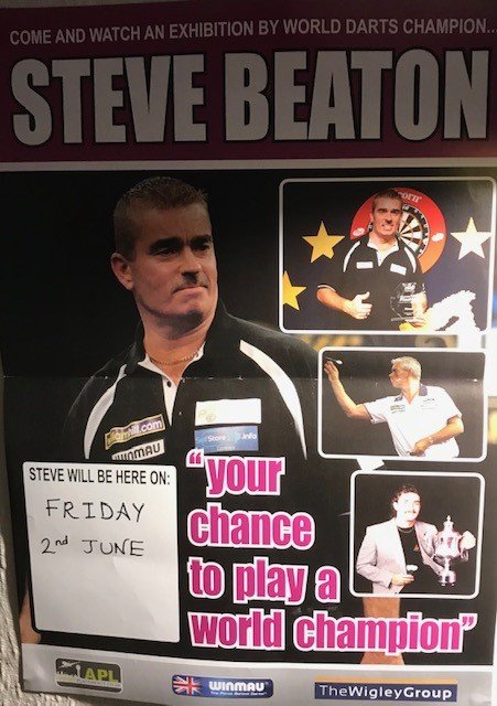 Darts Exhibition - Steve Beaton