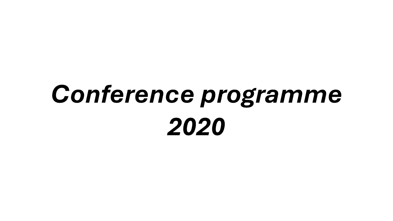 Conference porgramme