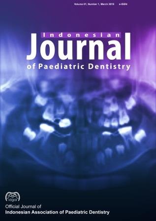 Indonesian Journal of Pediatric Dentistry