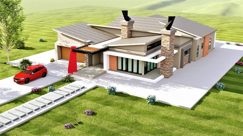 SA 00137 Non Approval 4 Bedroom SITHAGU ARCHITECTS
