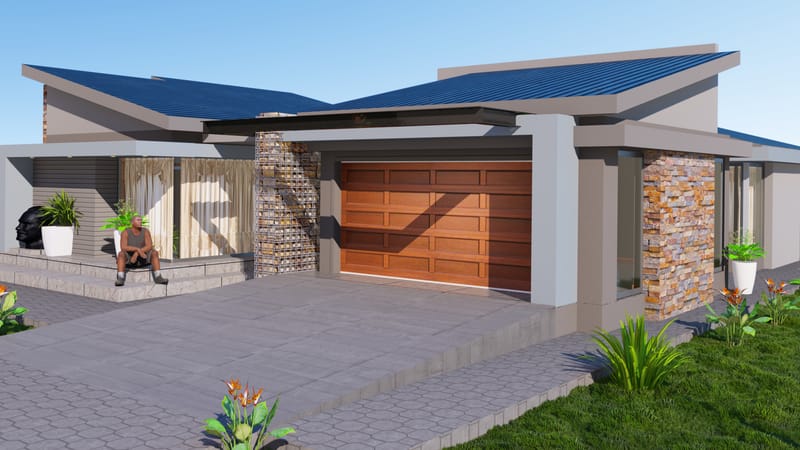 Butterfly Roof House Plans In Limpopo