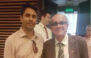 Junto com o ex Presidente do Flamengo