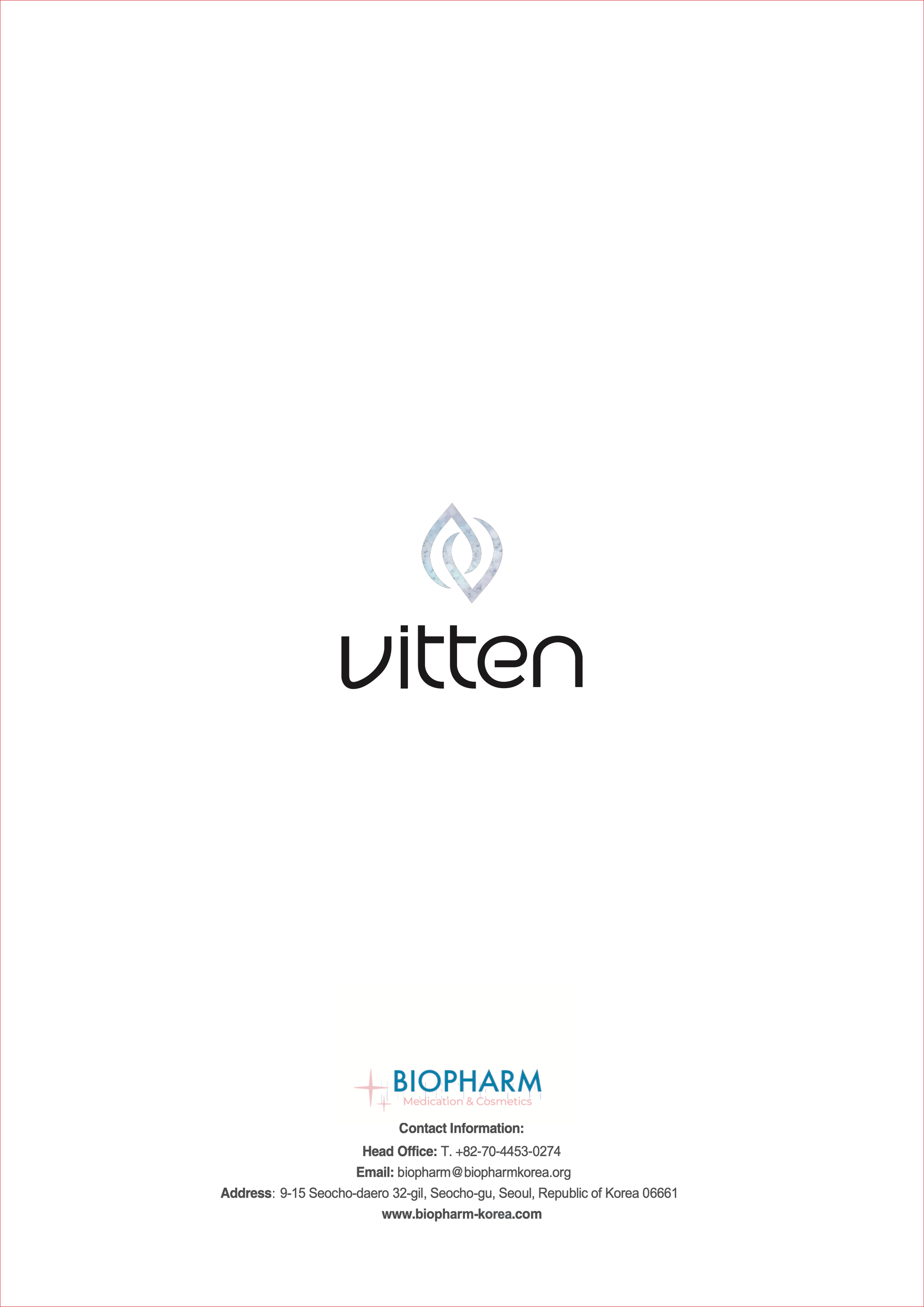 VITTEN - BIOPHARMA KOREA