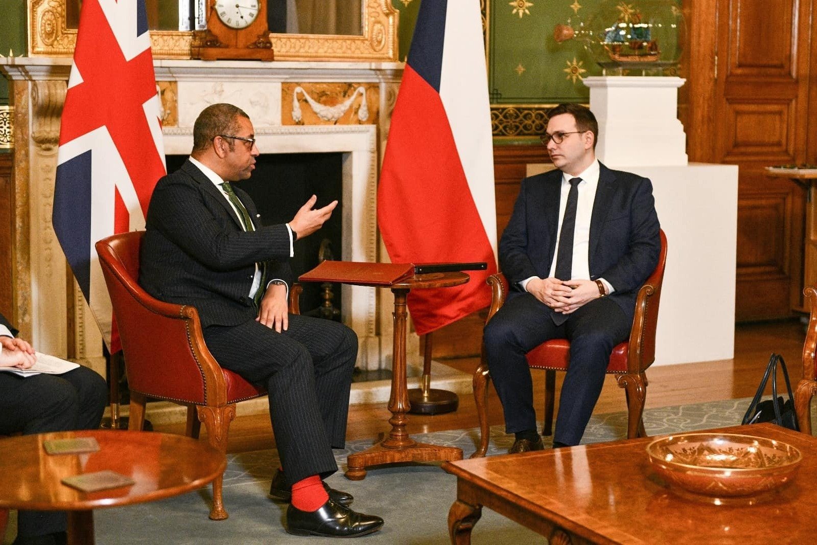 Außenminister Lipavský beriet in London über Ukraine, Balkan und Afrika