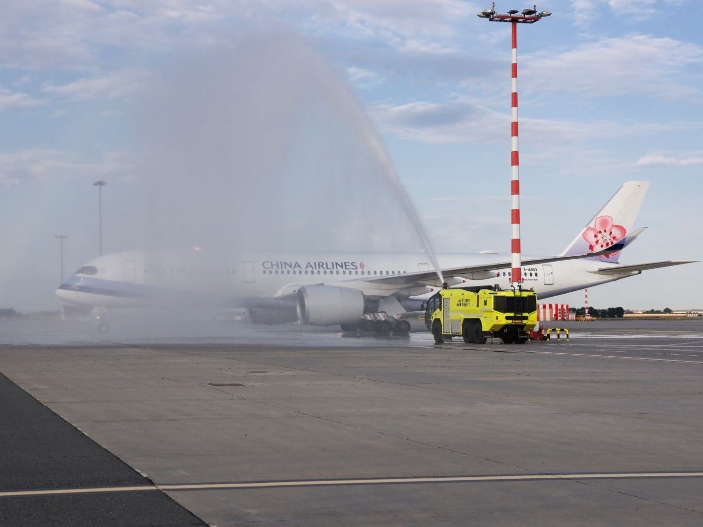 Tschechien nimmt erstmals direkte Flugverbindung nach Taiwan auf
