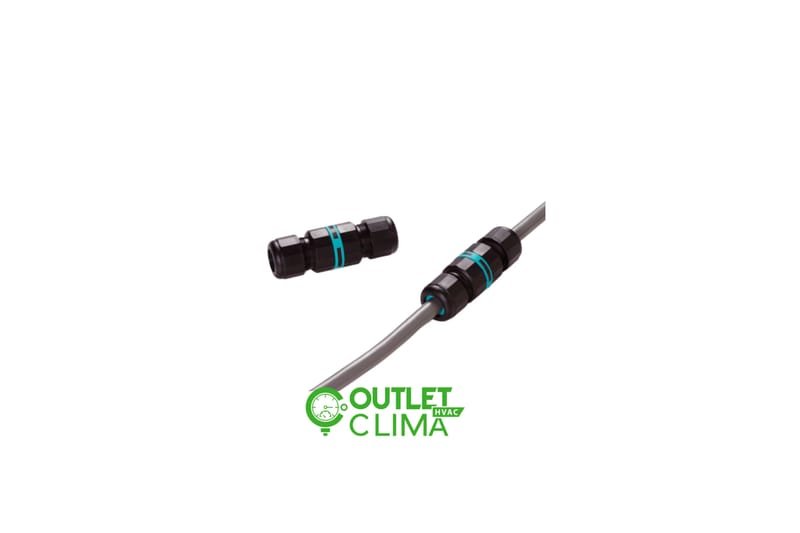 Conector lineal fijo estanco para cable de 2,5mm hasta 4 polos CTH391