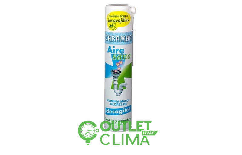Caramba Aire Sano Desagües Spray 300 Ml - Ambientador Para Desagües