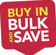 BUY IN BULK AND SAVE