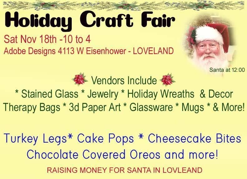 (Saturday) Holiday Craft Fair & Smoke-N-Byrdz BBQ (Loveland)
