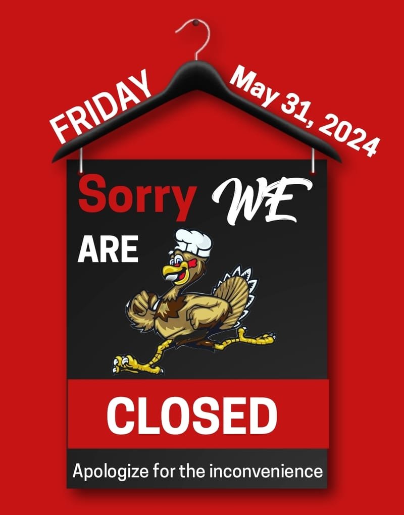 WE ARE CLOSED