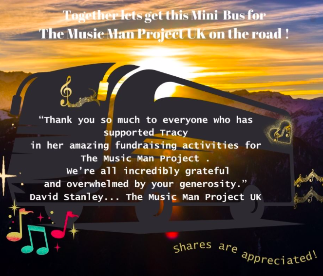 Tracy's Unity Ripple Campaign For The Music Man Project UK