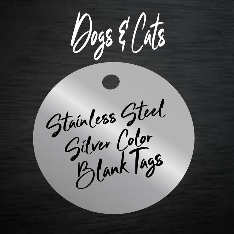 thumbnail image 2 of Personalised Engraved Stainless Steel Dog ID Tag - 32mm Heart Shape, Black | Custom Text Pet Tag With Split Ring 2 of 14