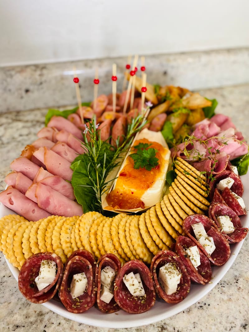 Continental Cold Meat Platter Sweet Lemon Catering