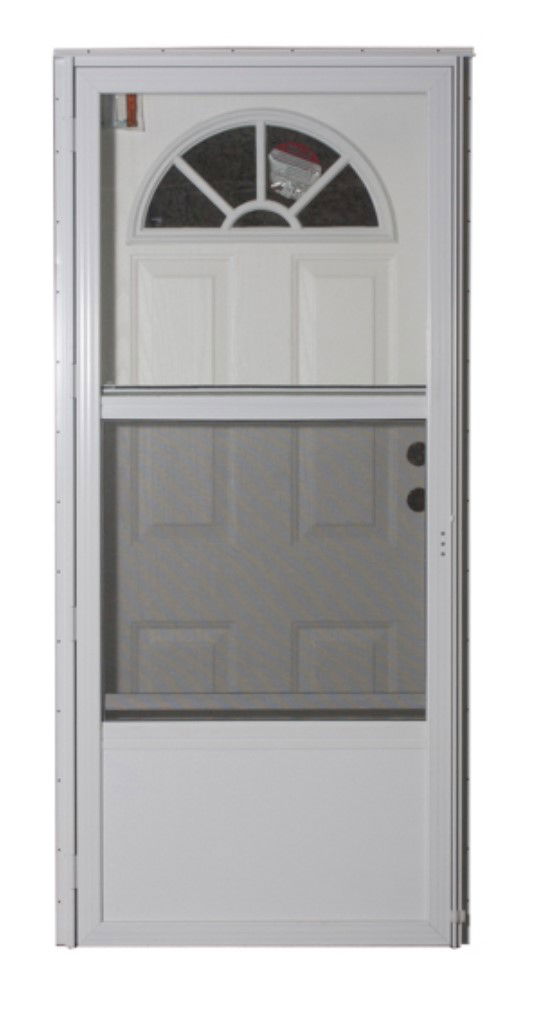 34X76 Left Hand Steel Sunburst With Standard Storm Harbro Supply