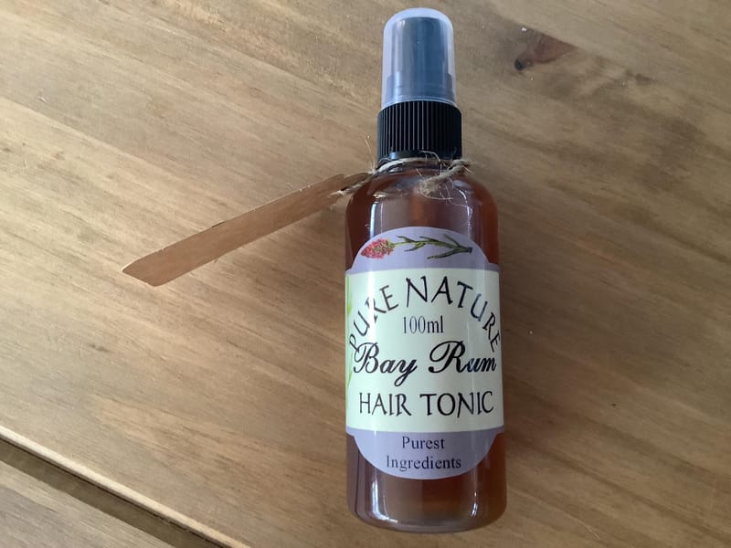 Bay Rum Hair Tonic 50 ml Pure Nature Naturally Thinking of everyone.