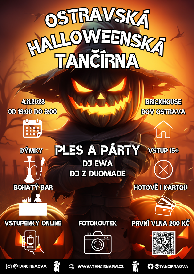 Ostravská Halloweenská Tančírna 2023