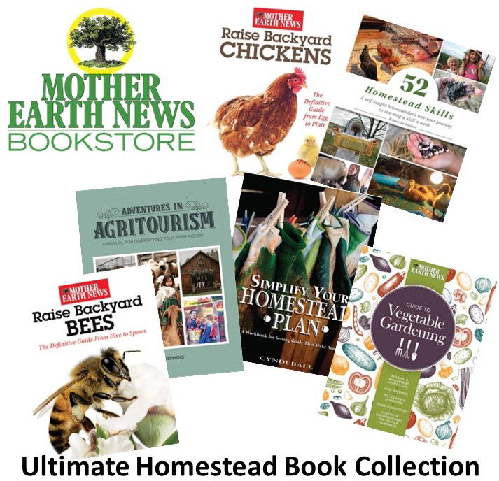 Mother Earth News Bookstore, Ultimate Homesteading Book Collection