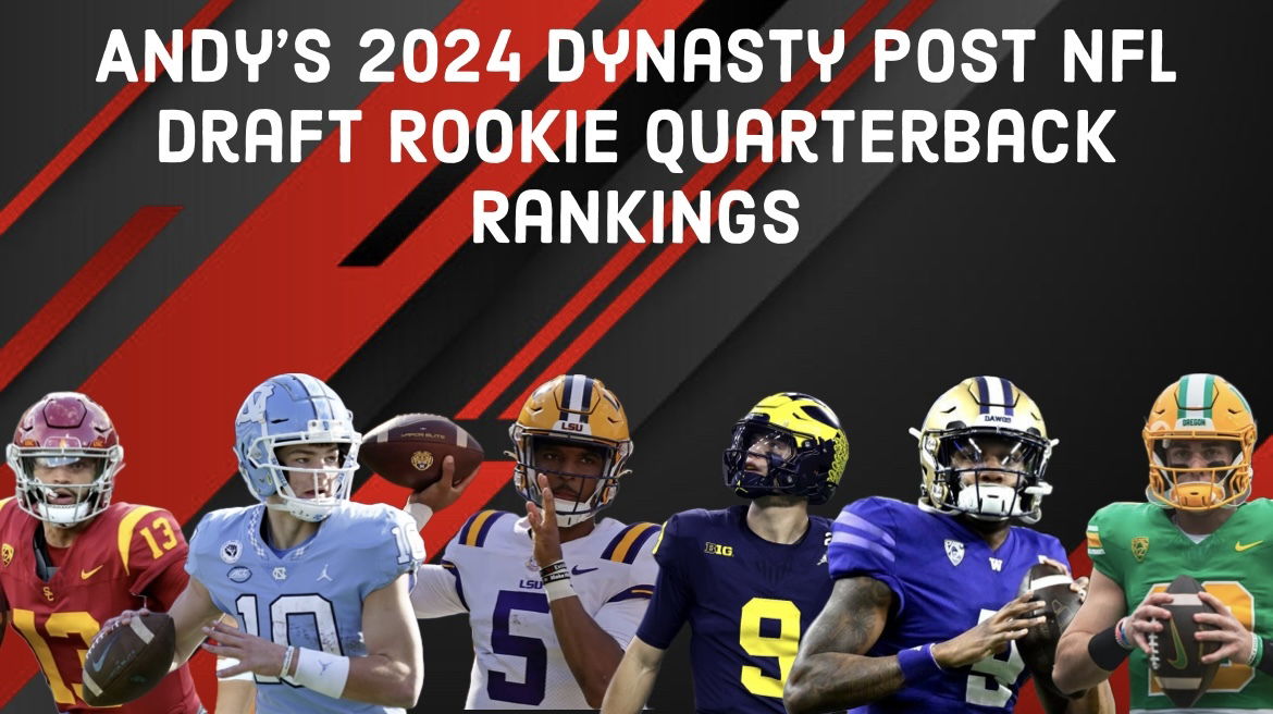 Andy's 2024 Post NFL Draft Dynasty Rookie Quarterback Rankings WWW