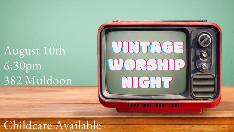 Vintage Worship Night