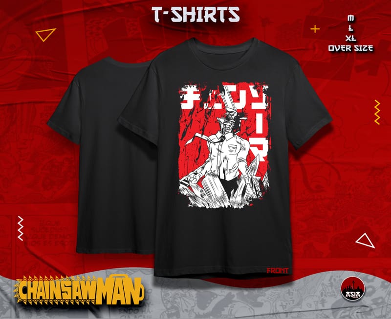 Chainsaw Man Denji T-Shirt - Asia Store