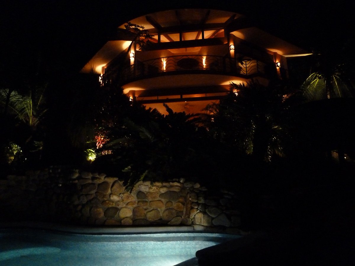 Night from Pool