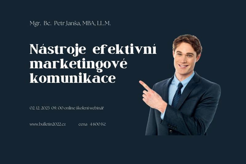 Nástroje efektivní marketingové komunikace