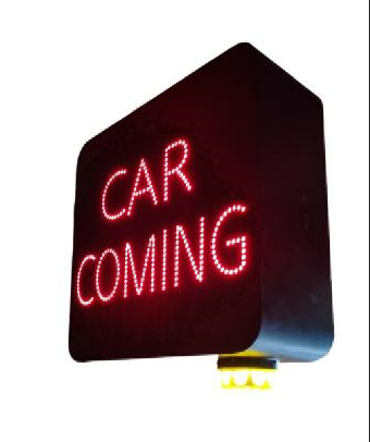 Car Coming Sign
