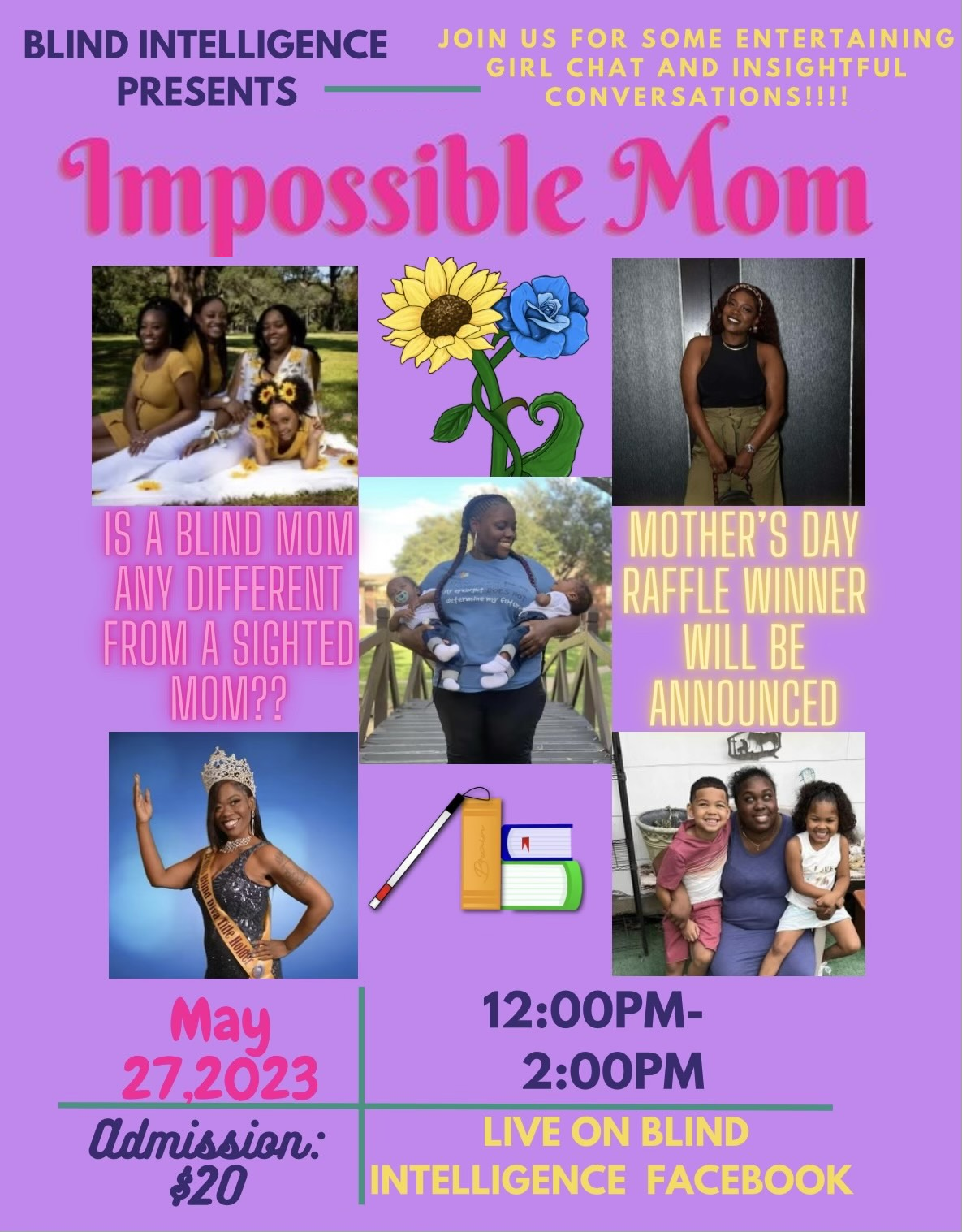 Is being a blind mother any different from being a sighted mother?