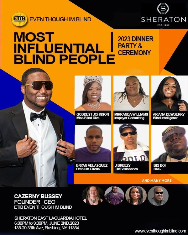 THE MOST INFLUENTIAL BLIND PEOPLE