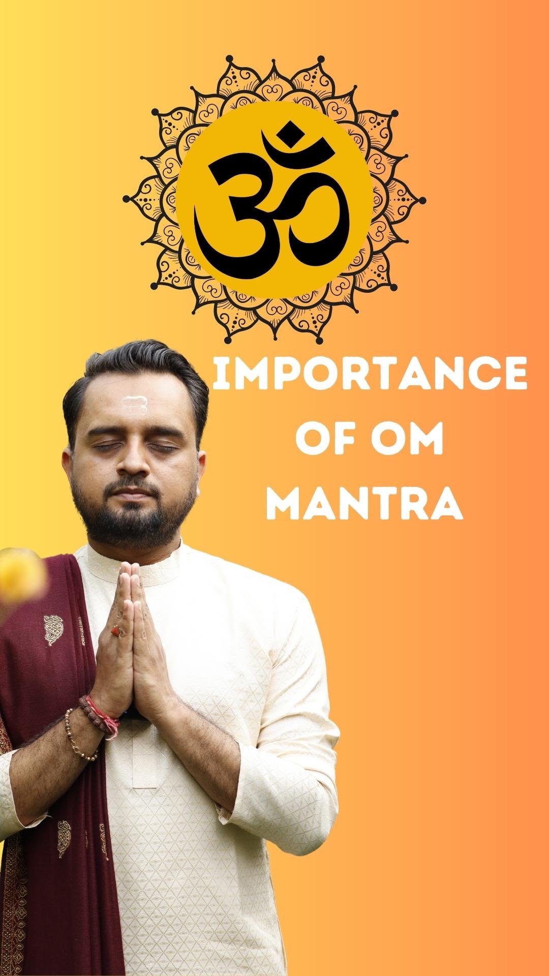 The importance of chanting OM