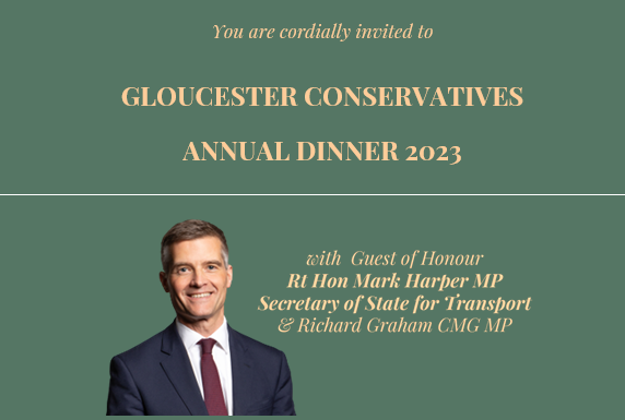 Gloucester Conservatives Annual Dinner 2023