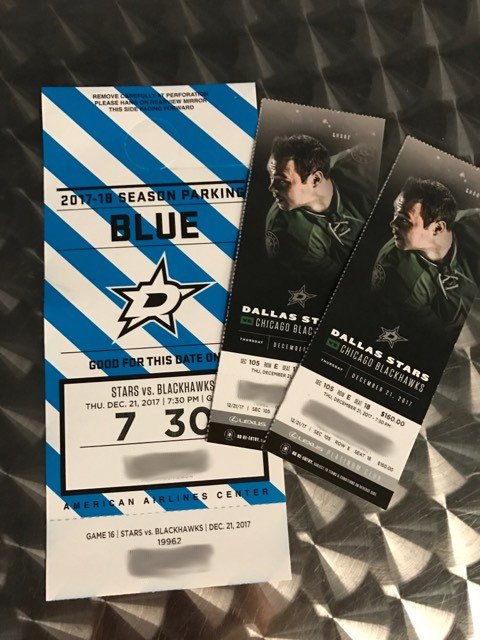 2 Dallas Stars tickets
