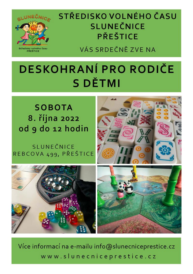 Deskohraní - SVČ Slunečnice