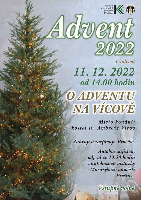 3. advent - O adventu na Vícově
