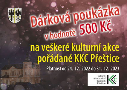 Dárkové poukazy - KKC 2023