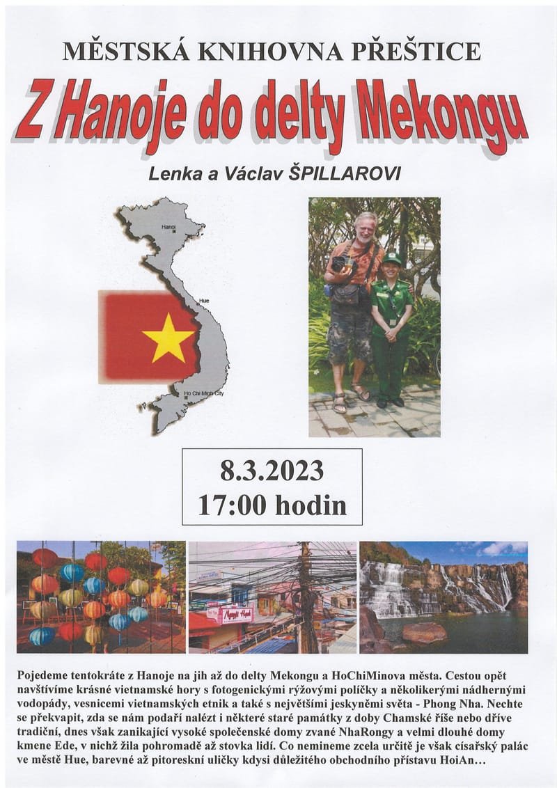 Z Hanoje do delty Mekongu
