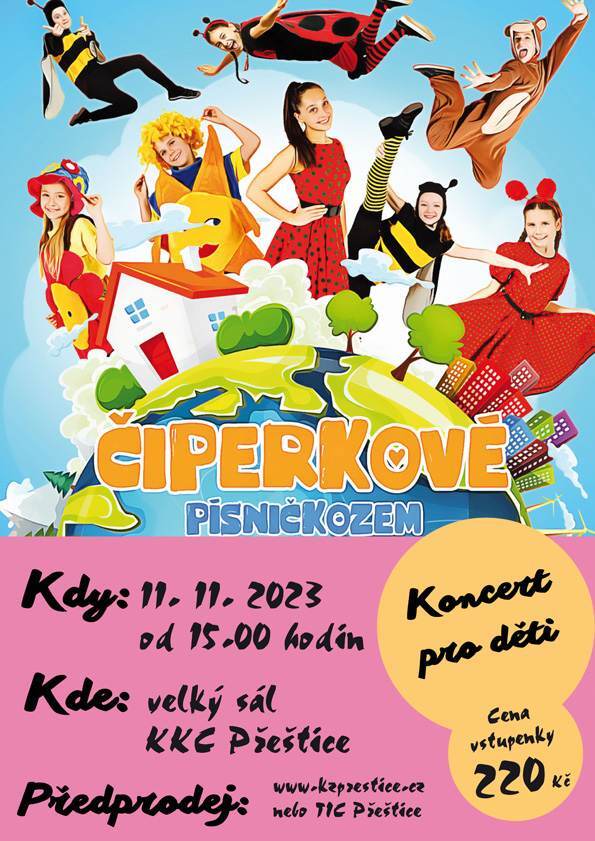 Čiperkové písničkozem - koncert pro děti