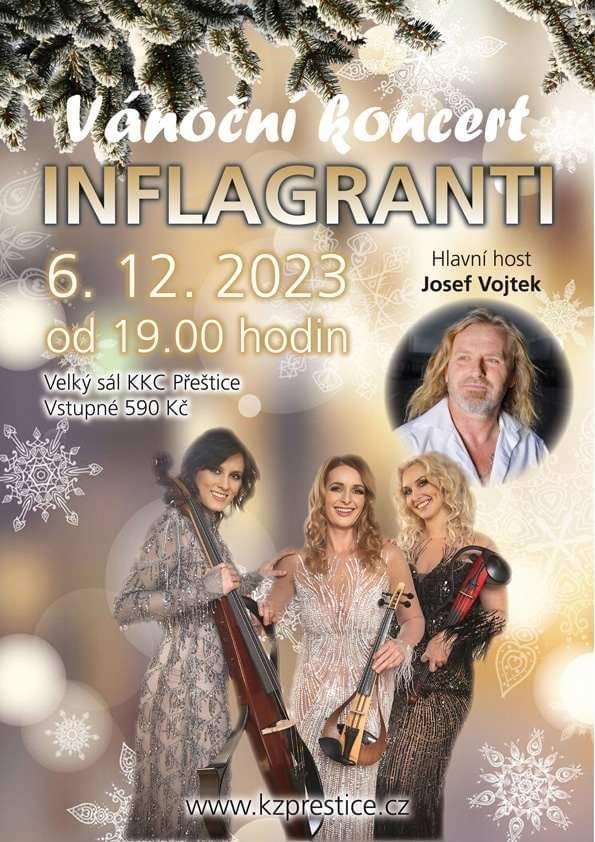 Vánoční koncert INFLAGRANTI