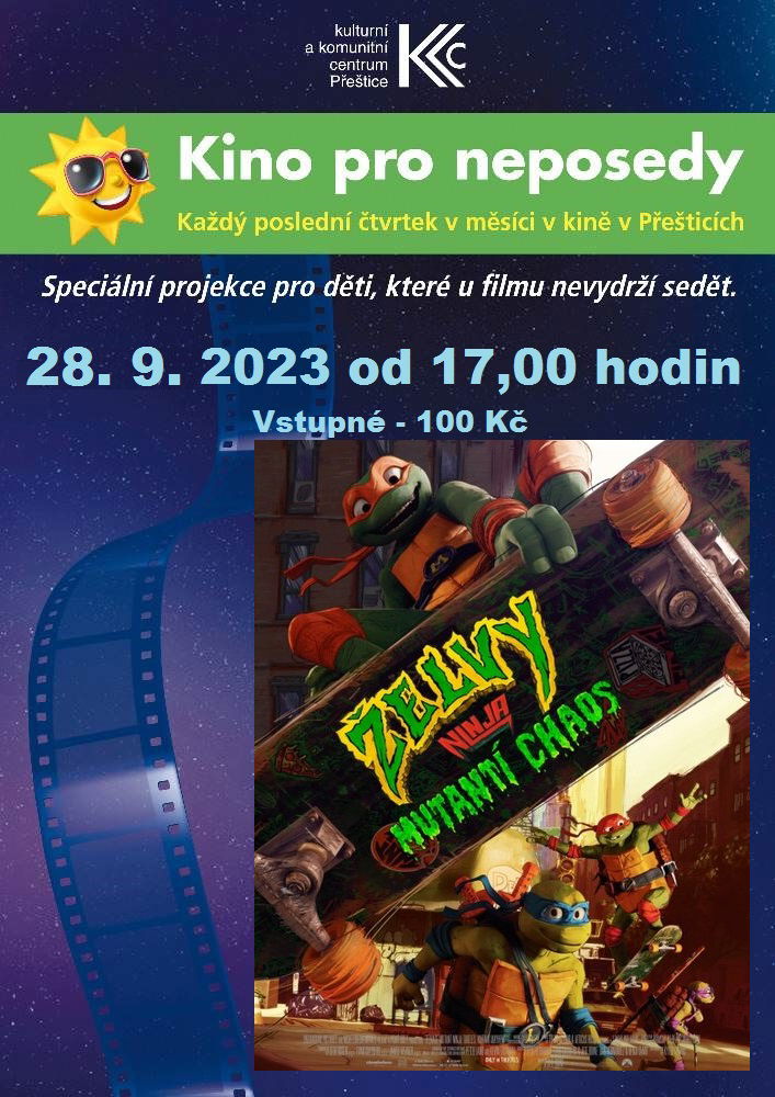 Želvy Ninja: Mutantí chaos - kino pro neposedy