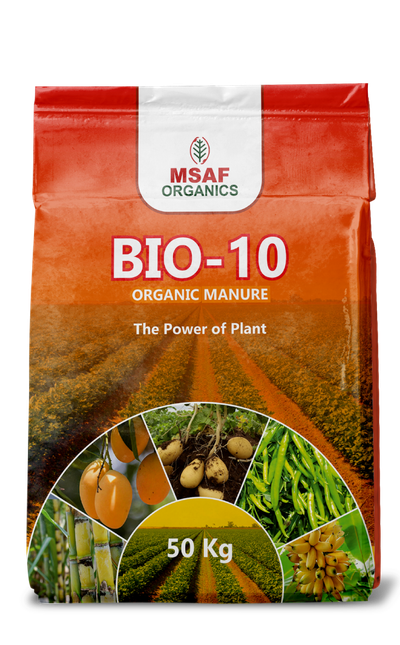 ORGANIC MANURE - MSAF BIO ORGANICS PVT LTD