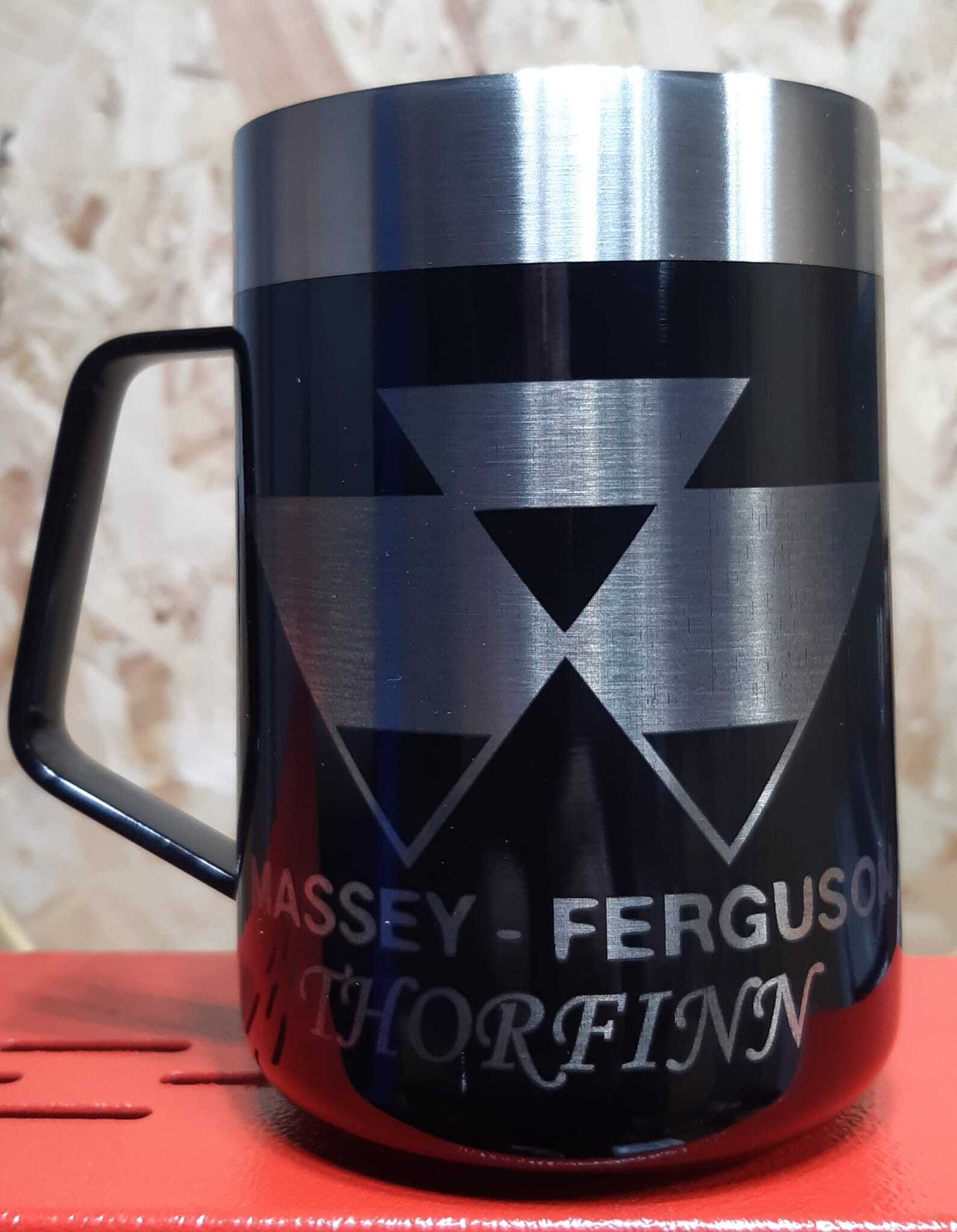 Custom laser engraved mugs