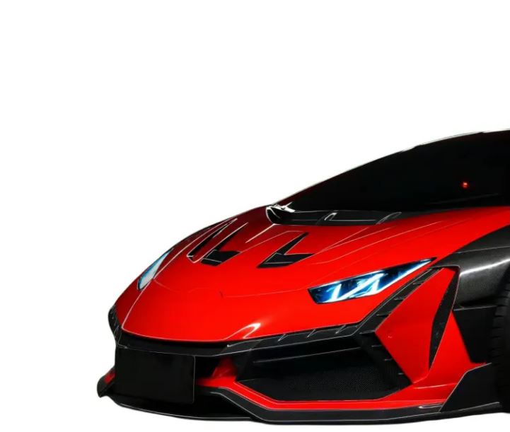 For HURACAN EVO upgraded PRO front bumper fender skirt rear